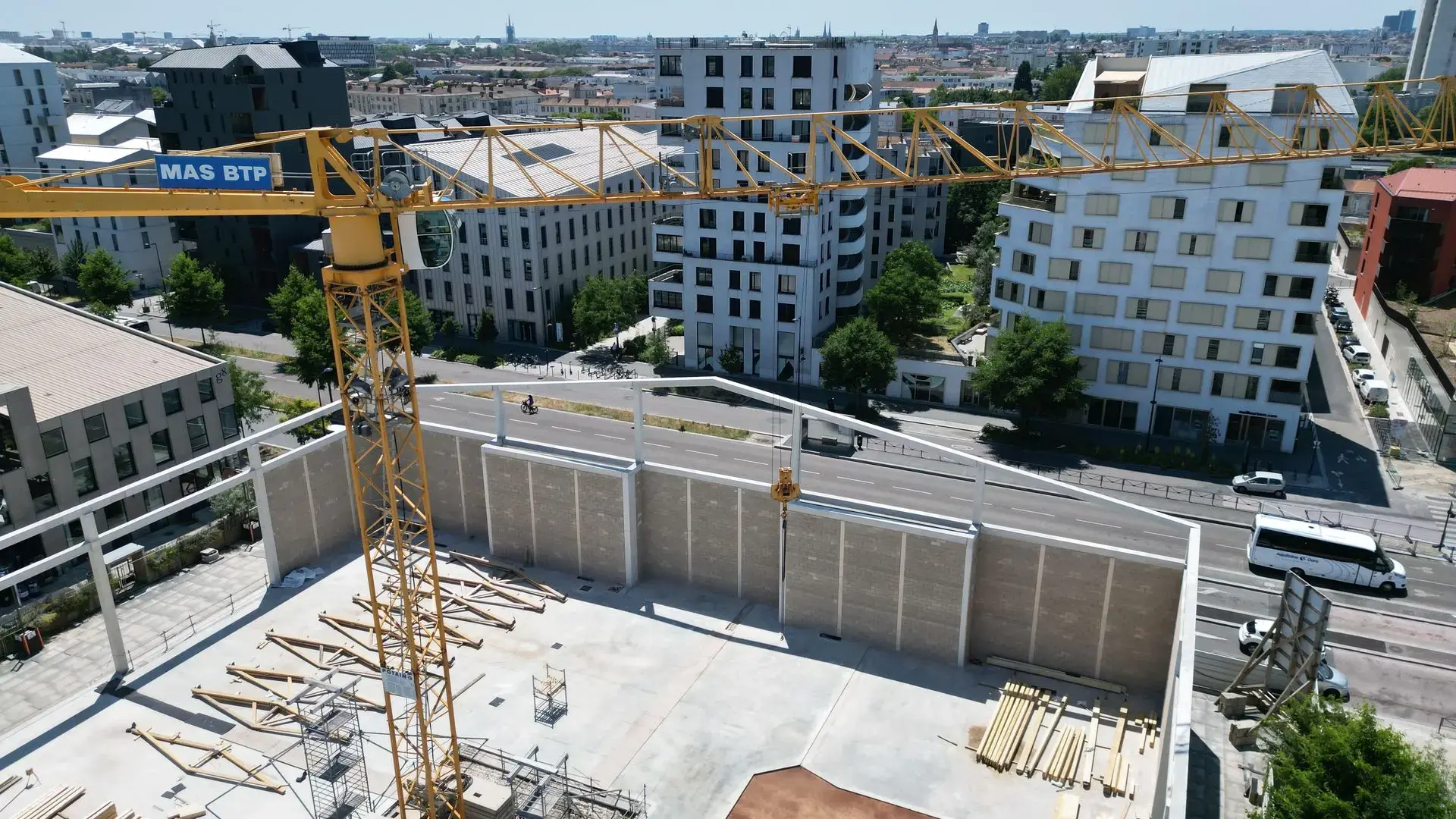 Bassin à flots Bordeaux parpaing materrup