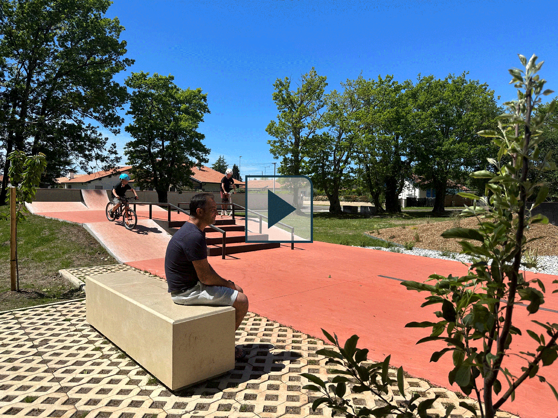 Aménagement d'un skatepark à St-Geours-de-Maremne