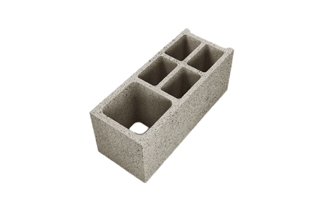 | Bloc d'angle - chaînage vertical