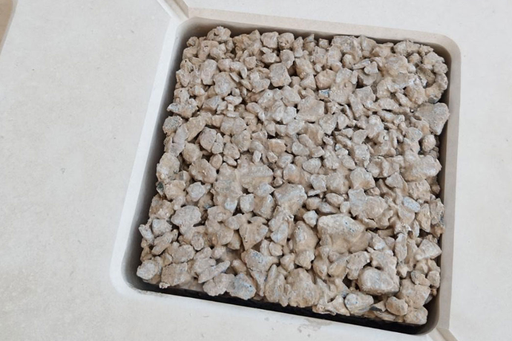 | Permeable concrete cube