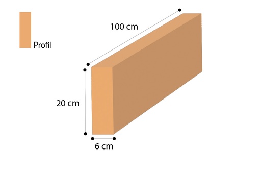 | CR1 - Bordure de parking