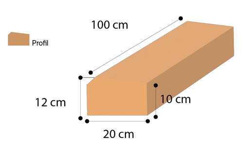 | CS1 - Bordure de caniveau